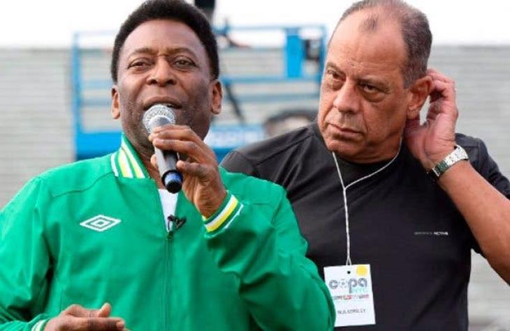 Pelé muestra pesar por la muerte de su "hermano" Carlos Alberto