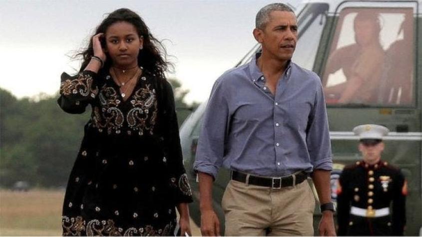 El presidente Barack Obama cuenta que fue ridiculizado por su hija en Snapchat