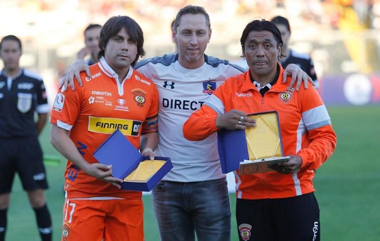 [VIDEO] Así fue el homenaje que Colo Colo brindó a Arturo Sanhueza y Rodrigo Meléndez