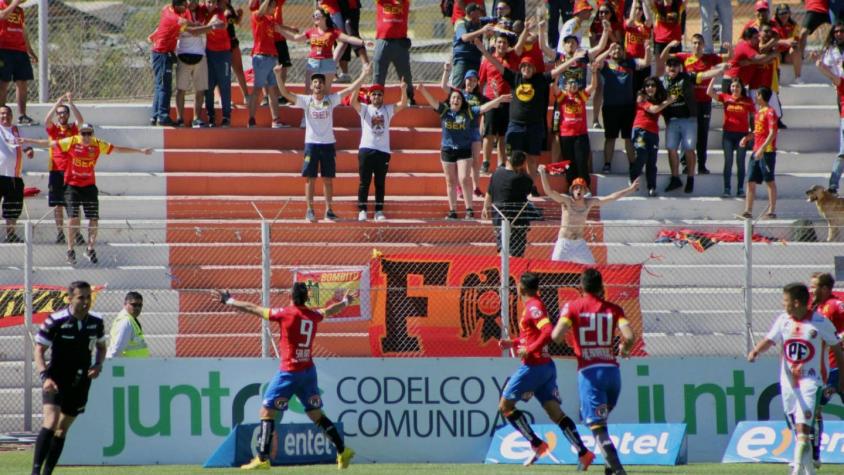 Unión Española derrota a Cobresal y sigue a la caza del líder Deportes Iquique