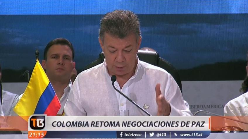 [VIDEO] Colombia retoma negociaciones por la paz en Colombia