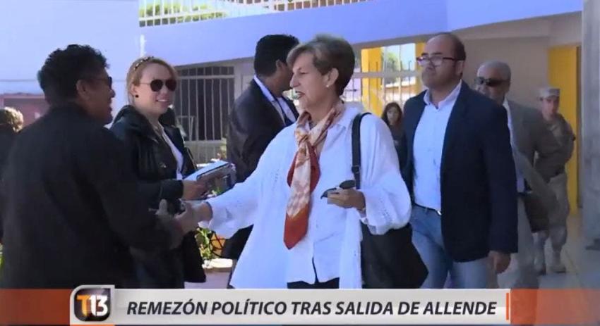 [VIDEO] Remezón político tras salida de Allende
