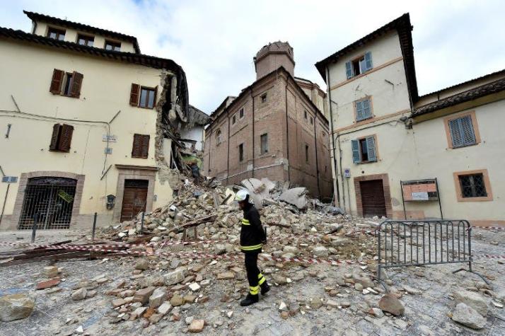 Por ahora no hay constancia de víctimas en el temblor de Italia