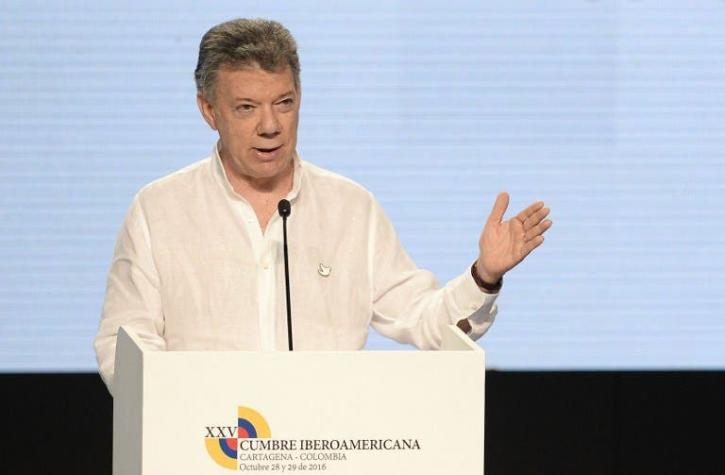 Santos: "Una chispa" podría incendiar proceso de paz colombiano