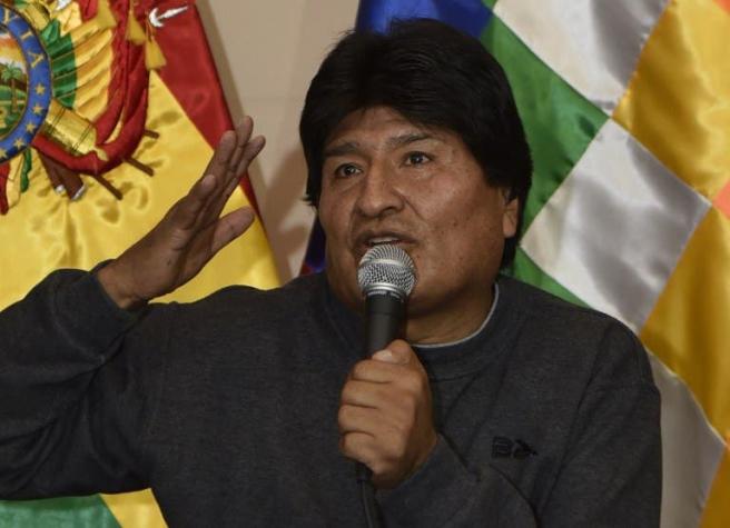 Evo Morales acusa que paros portuarios en Chile "estrangulan" comercio boliviano