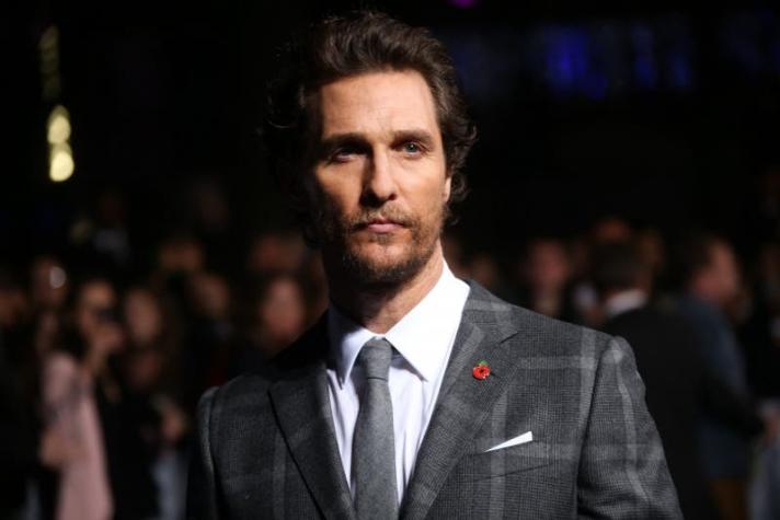 Matthew McConaughey subió más de 20 kilos para su nueva película y así luce