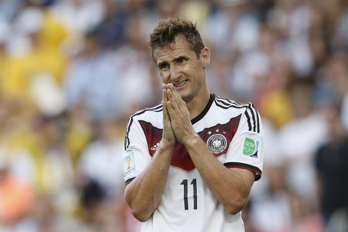 Se retira Miroslav Klose, el máximo goleador en la historia de los Mundiales