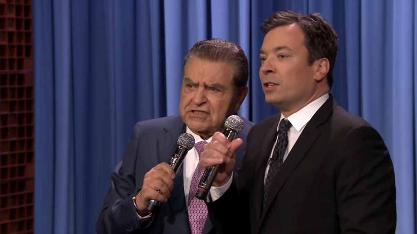 [VIDEO] Don Francisco canta con Jimmy Fallon en "The Tonight Show"