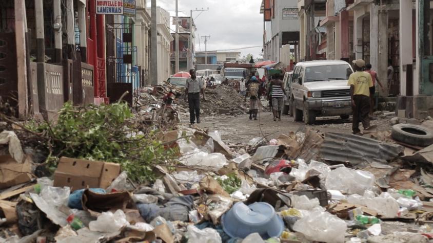 Otra vez en el suelo: Haití tras el paso de huracán Matthew