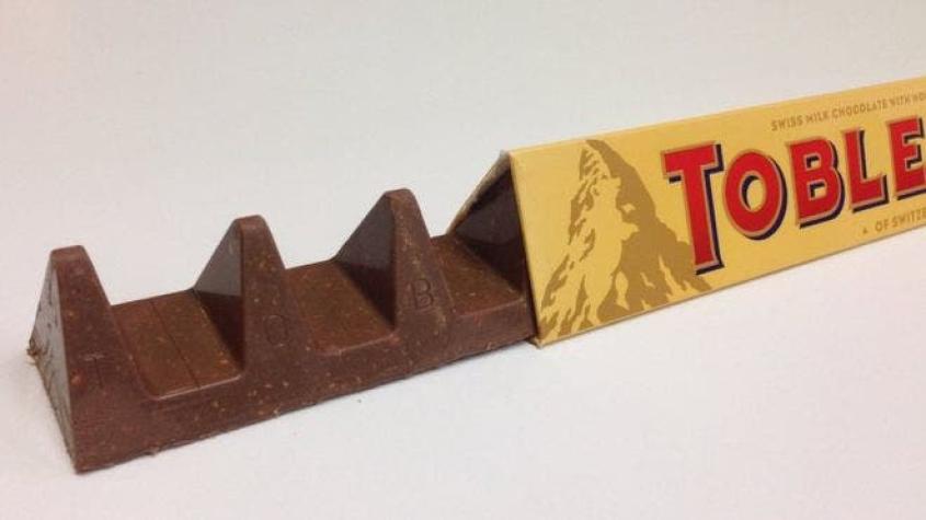 El escándalo por el cambio de diseño en los triángulos del chocolate Toblerone