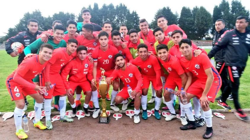 “La Roja” Sub 20 vence a Ecuador y se titula campeón de la Copa Ciudad de Tulcán