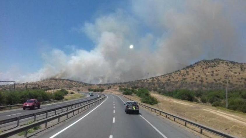Cuatro comunas de la Región Metropolitana con Alerta Roja por incendios forestales