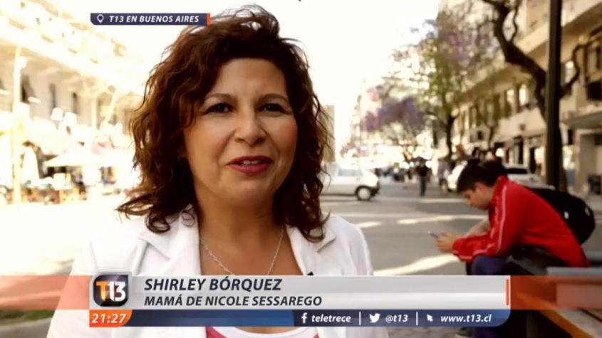 [VIDEO] Tras la sentencia, habla en exclusiva con T13 la mamá de la chilena asesinada en Argentina