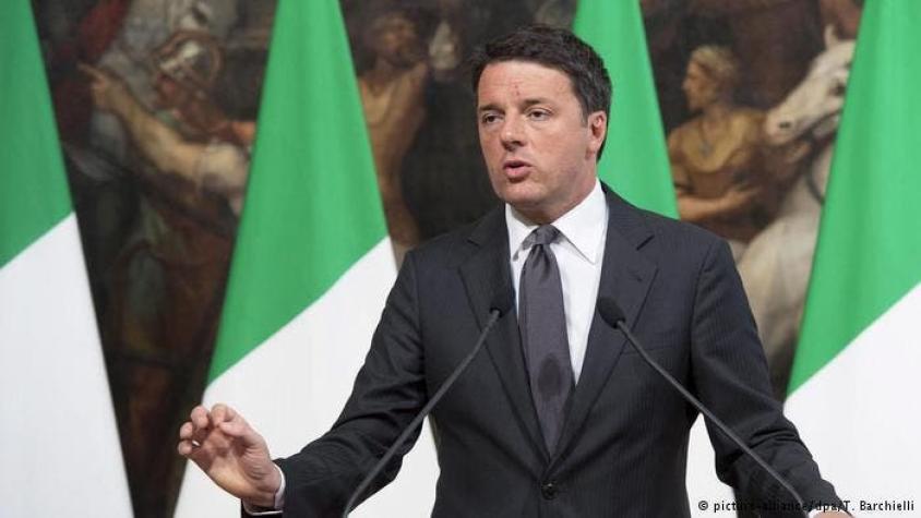 Italia: Renzi sugiere que dimitirá si fracasa en referéndum