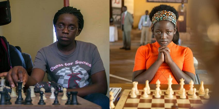 Nueva inspiración de Disney: la extraordinaria historia de la campeona mundial de ajedrez de Uganda