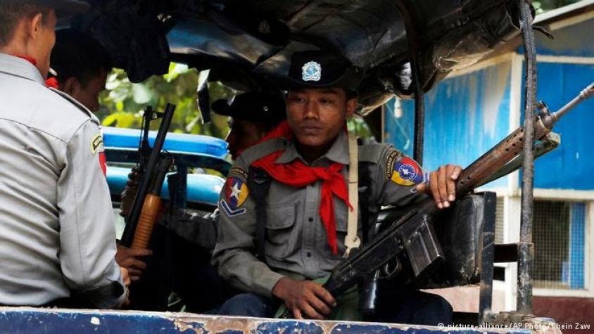 Violencia deja decenas de muertos en Myanmar