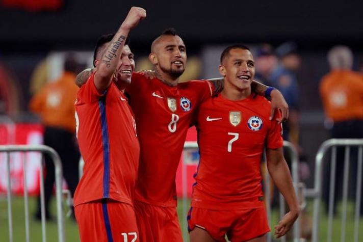 Chile llega al 4º lugar de un ranking FIFA liderado por sudamericanos