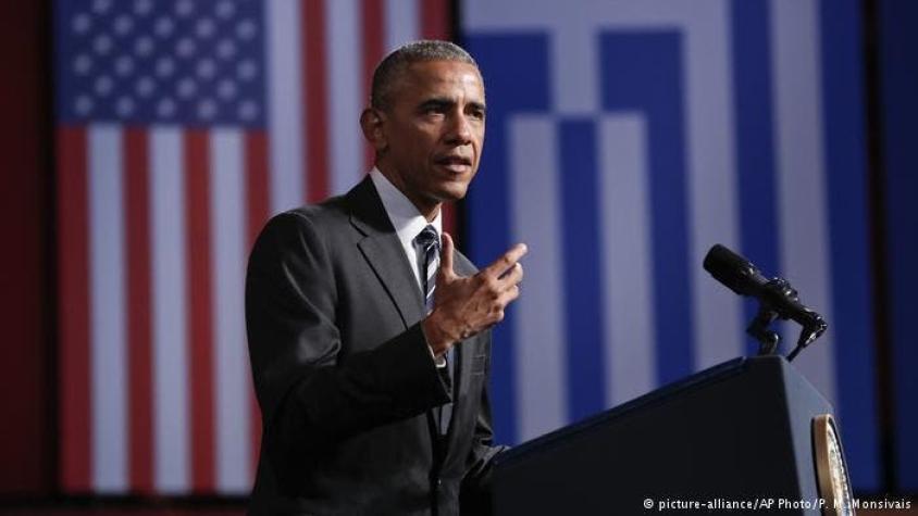 Obama defiende la democracia y a la OTAN en Grecia
