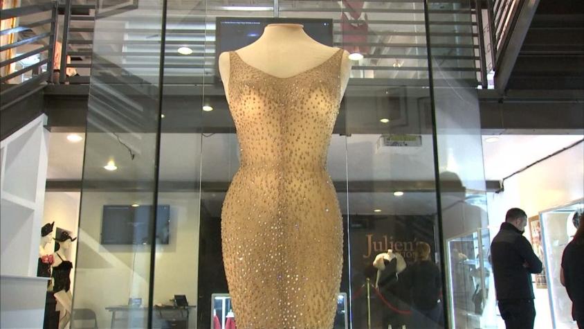 Mítico vestido de Marilyn Monroe será subastado en 3 millones de dólares
