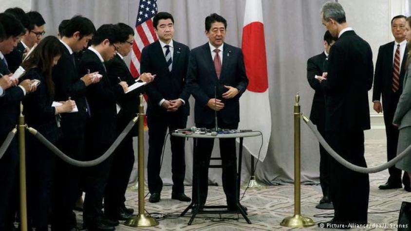Shinzo Abe sobre Trump: "Es un líder en el que puedo confiar"