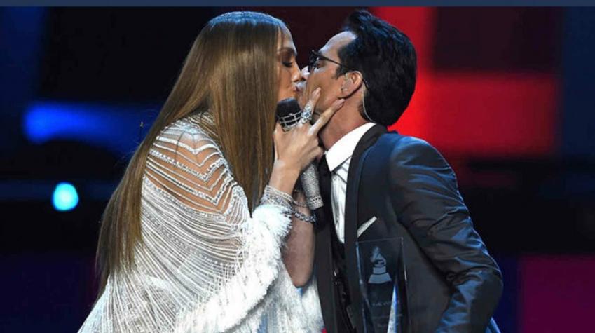 Jennifer Lopez no fue la única: Marc Anthony se besa con todo su staff después del Grammy Latino
