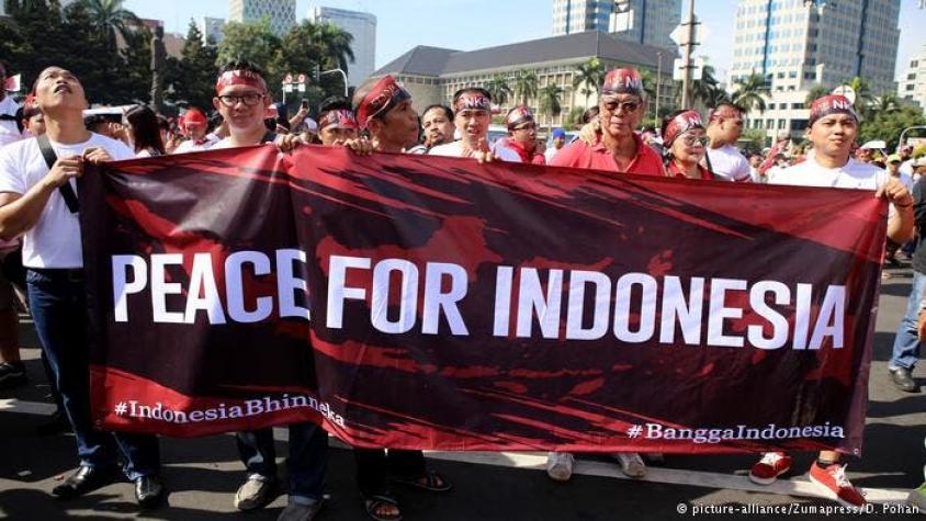 Miles de indonesios reclaman "unidad en la diversidad"
