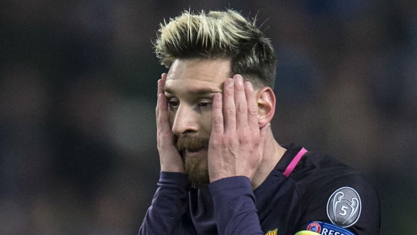 Messi se pierde empate de Barcelona ante Málaga por indisposición y vómitos