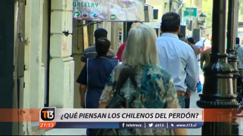[VIDEO] ¿Qué piensan los chilenos sobre el perdón?
