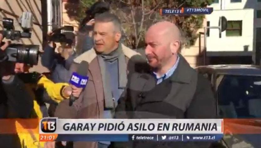 [VIDEO] Garay pidió asilo en Rumania