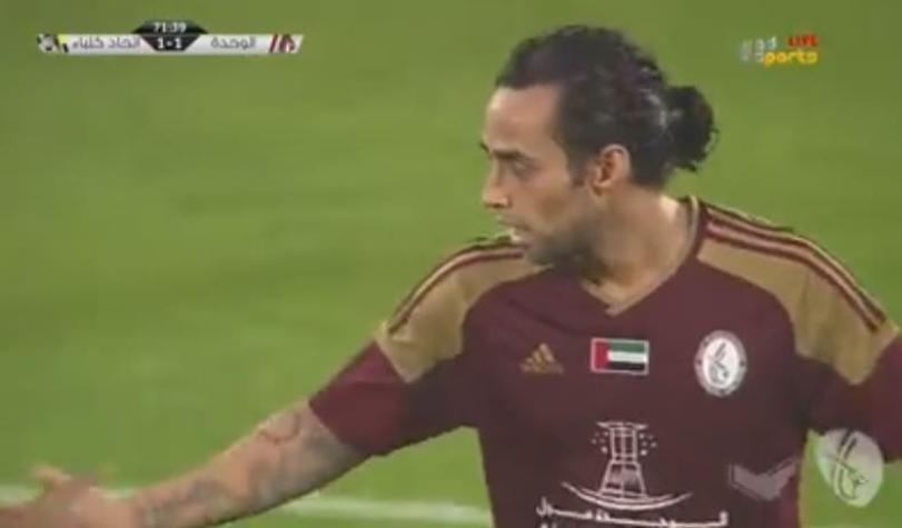 [VIDEO] Jorge Valdivia muestra su magia con pase gol en empate de Al Wahda