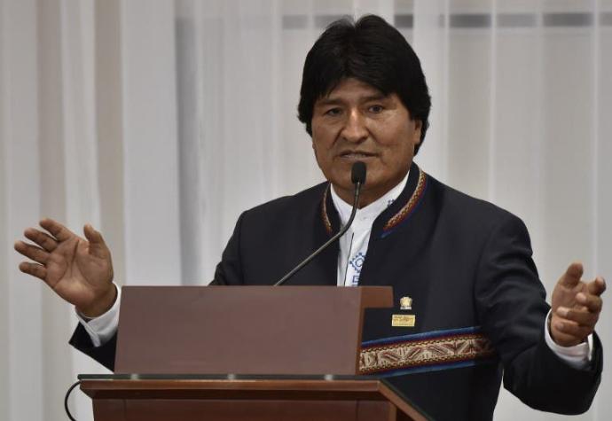 Morales admite que la falta de agua en Bolivia es como un "terremoto"
