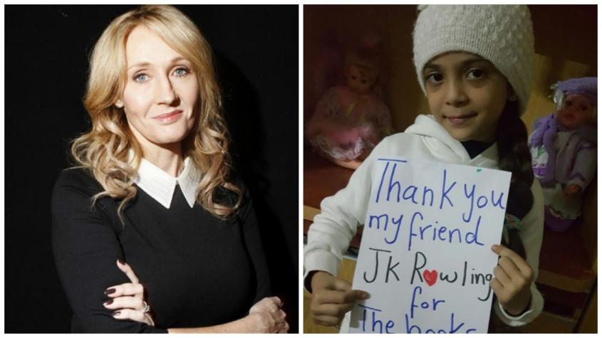J.K. Rowling envía libros de Harry Potter a niña tuitera de Alepo