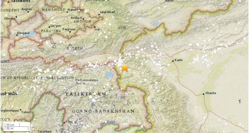Se registra terremoto 6,5 Richter en China