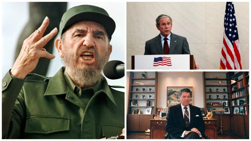 Los Presidentes de EE.UU. que Fidel Castro enfrentó