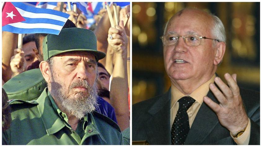 Gorbachov rinde homenaje a Fidel Castro, que "fortaleció" a Cuba