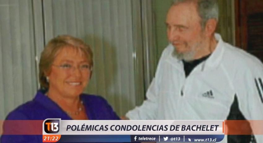 [VIDEO] Las polémicas condolencias de la presidenta tras la muerte de Castro