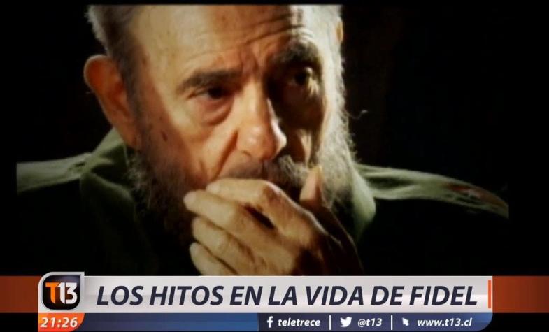 [VIDEO] Los hitos que marcaron la vida de Fidel Castro