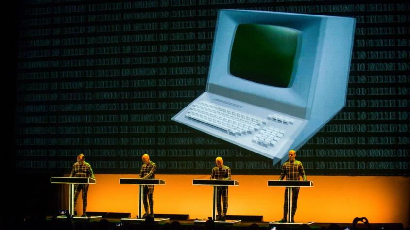 Kraftwerk sorprende con un alucinante show 3D en el Caupolicán