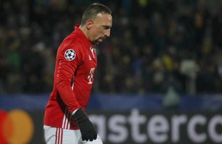 Franck Ribery amplía su contrato con Bayern Munich hasta 2018