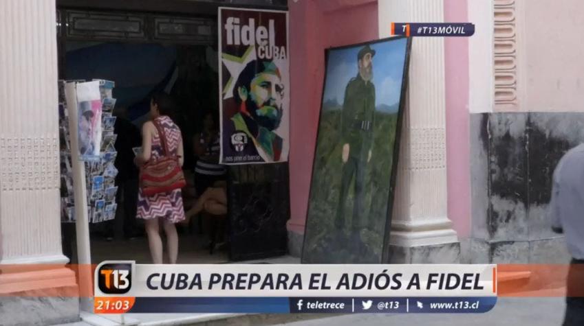 [VIDEO] T13 en La Habana a la espera del adiós a Fidel Castro