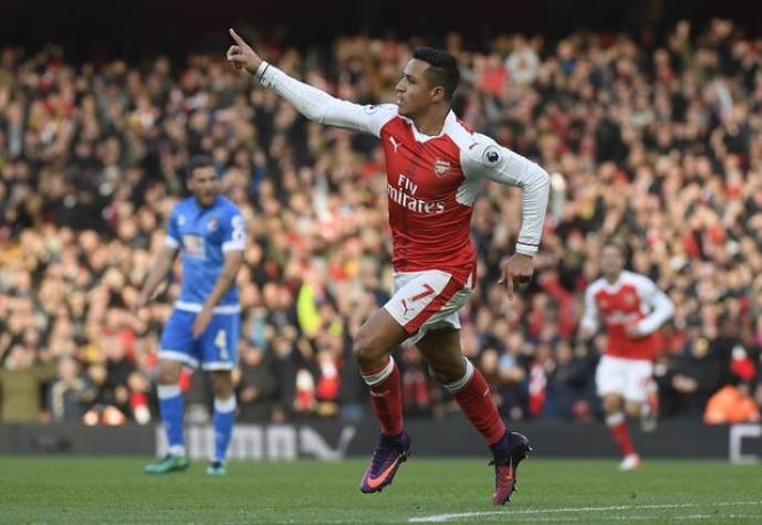 El líder "más natural" del Arsenal: la prensa inglesa elogia actuación de Alexis