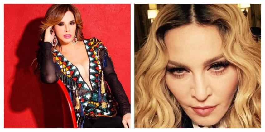 Lucía Méndez revela la dura pelea que tuvo con Madonna
