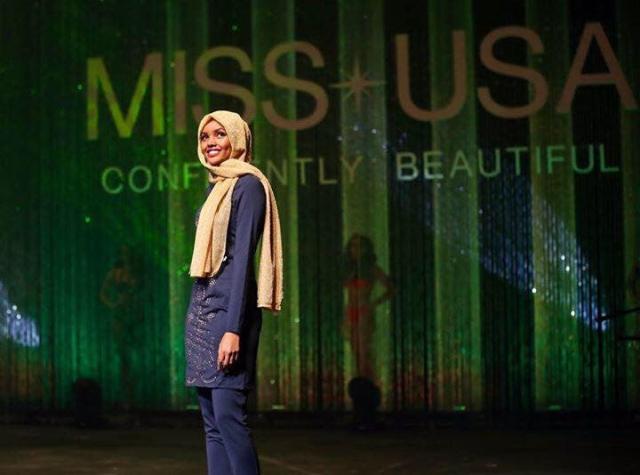 Joven somalí hace historia usando burkini en el concurso Miss Minnesota