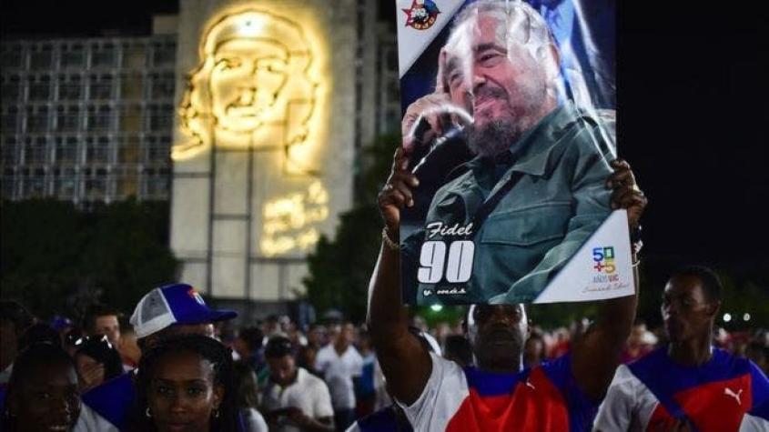 El último adiós a Fidel Castro: cientos de miles reunidos en la Plaza de la Revolución