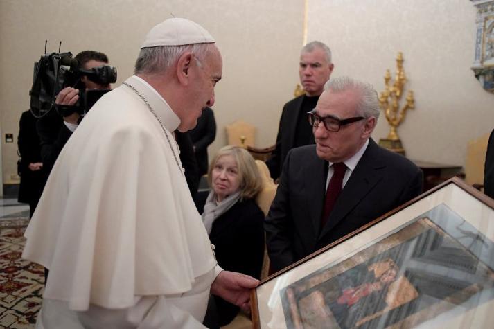 Scorsese se reúne con el Papa tras proyección de película sobre los jesuitas