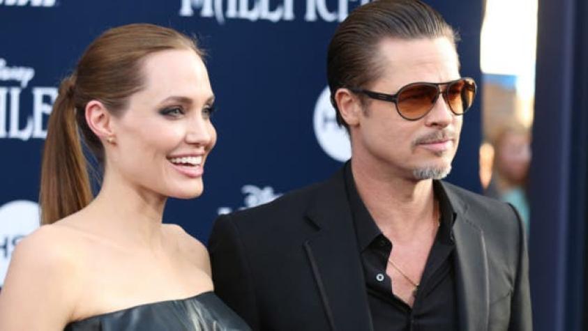 Las primeras imágenes de Brad Pitt luego de que Angelina Jolie le pidiera el divorcio