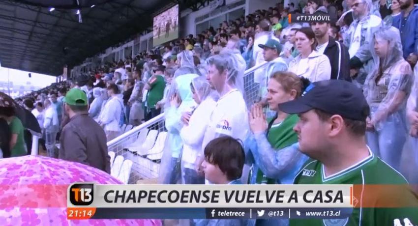 [VIDEO] El emotivo homenaje a los jugadores del Chapecoense