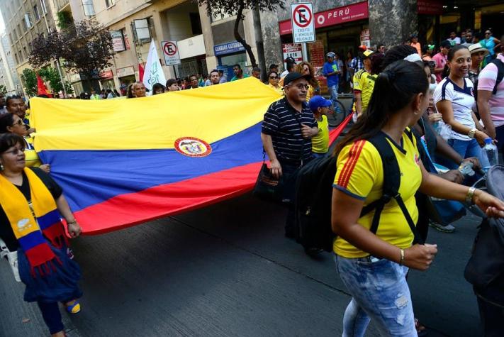 Colombianos realizan en torno al 80% de peticiones de refugio en Chile