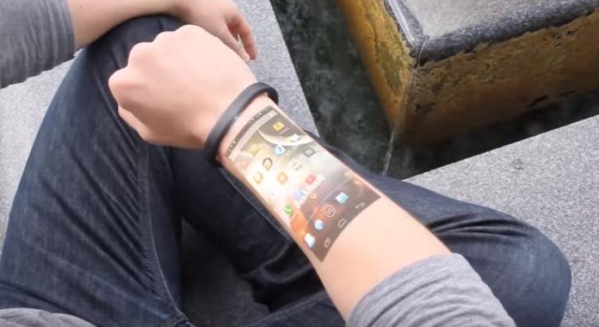 Cicret Bracelet, la pulsera que convierte tu piel en un smartphone