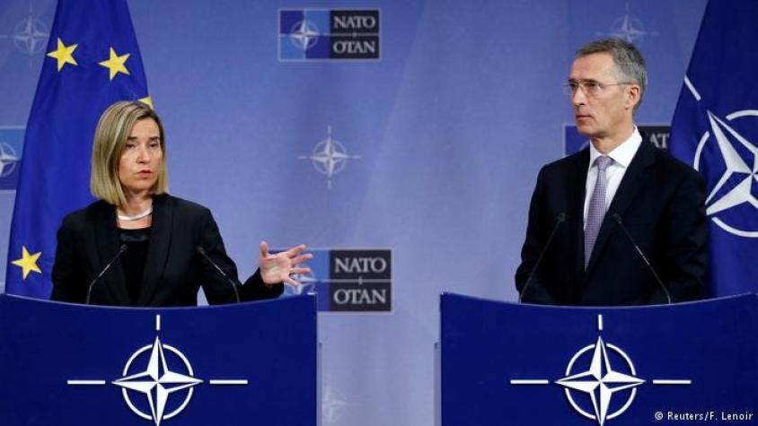 OTAN y Unión Europea empiezan una "nueva era" de cooperación
